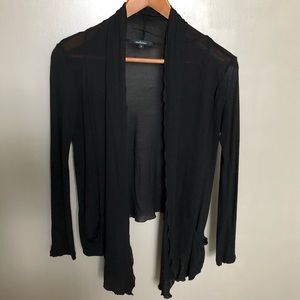 Black flowy cardigan